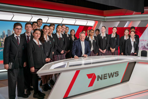 7NEWS Studios Tour Inspires Future Media Stars