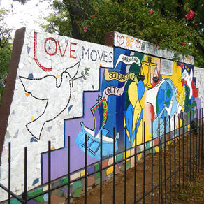 World Peace Wall in Quezon, Philippines