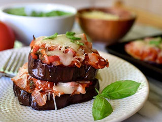 Simple Eggplant Parmesan
