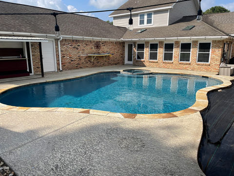 Hammond's Pool Service Newly constructed and renovated pools
