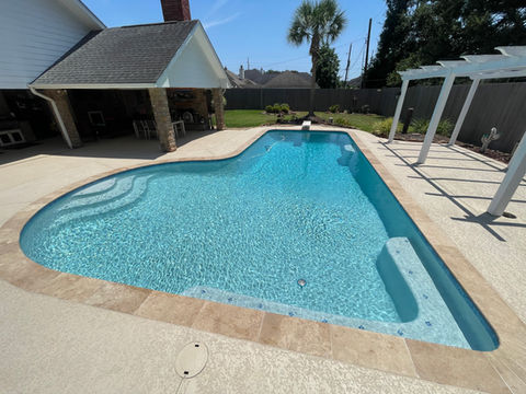 Hammond's Pool Service Newly constructed and renovated pools