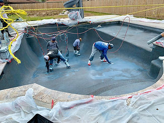 Hammond's Pools New pool construction