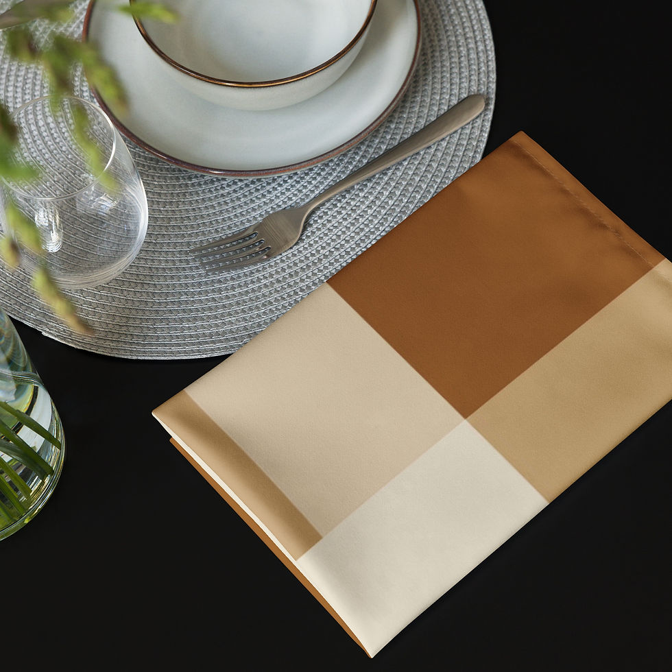 Thumbnail: Terra Blocks Cloth Napkin Set