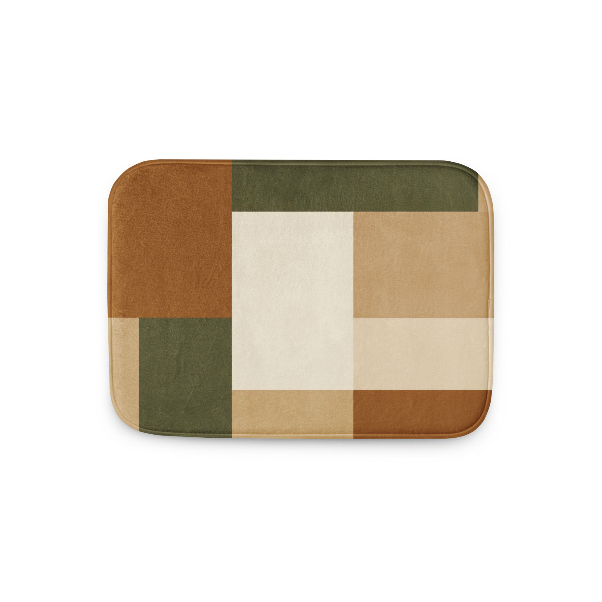 Memory foam bath mat