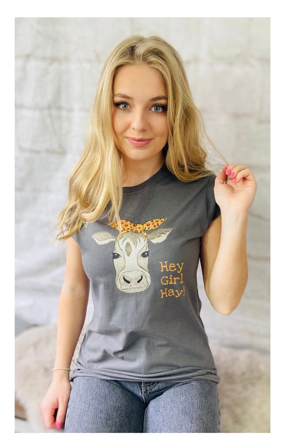 ‘Hey girl hay!’ Coco Cow T-shirt