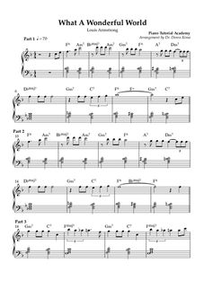 What A Wonderful World - Louis Armstrong