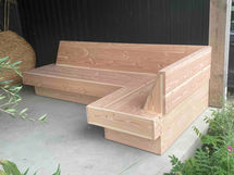 douglas houten loungebank