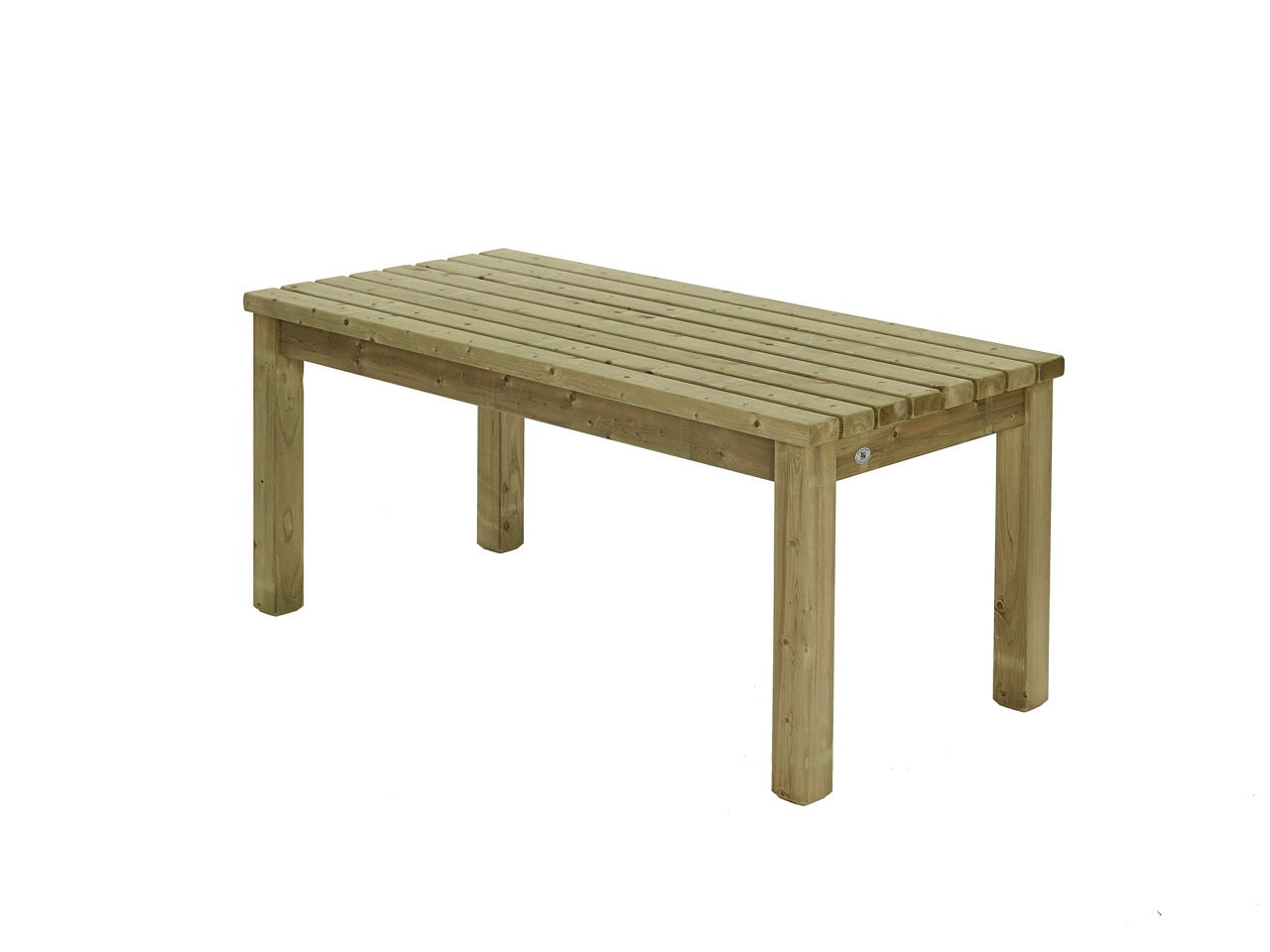 Houten eettafel