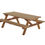 Thumbnail: hardhouten picknicktafel