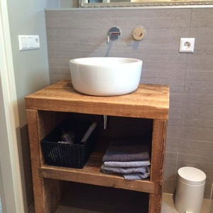 wasttafelmeubel hout