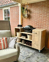 buitenkeuken hout