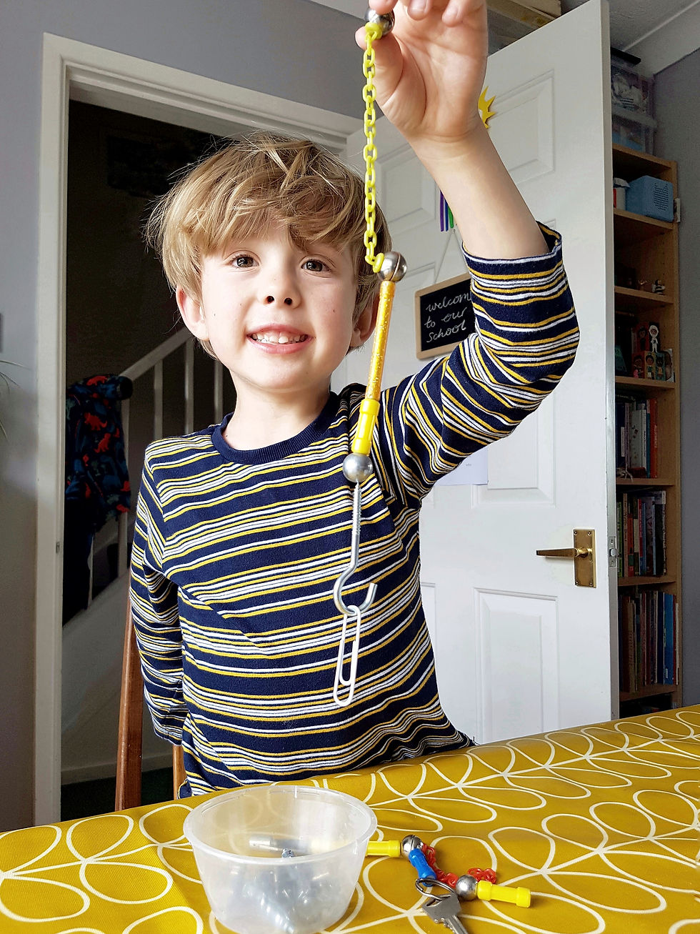 magnets, loose parts