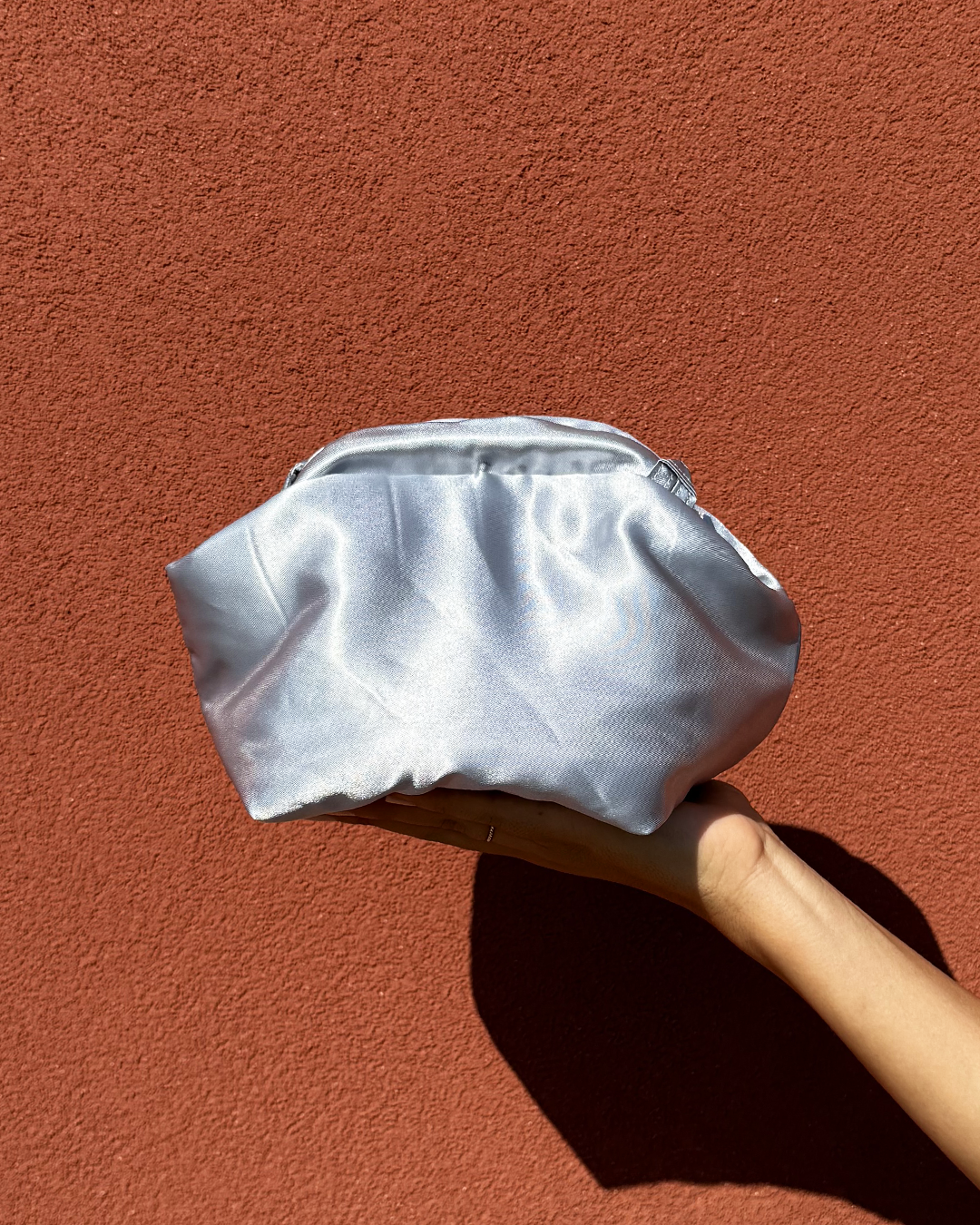 Pouch bag • Matte metallic