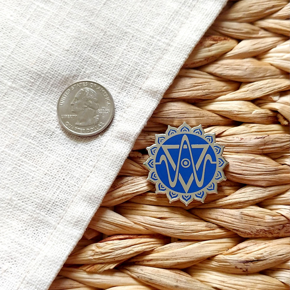 Thumbnail: Throat Chakra // Pin Badge