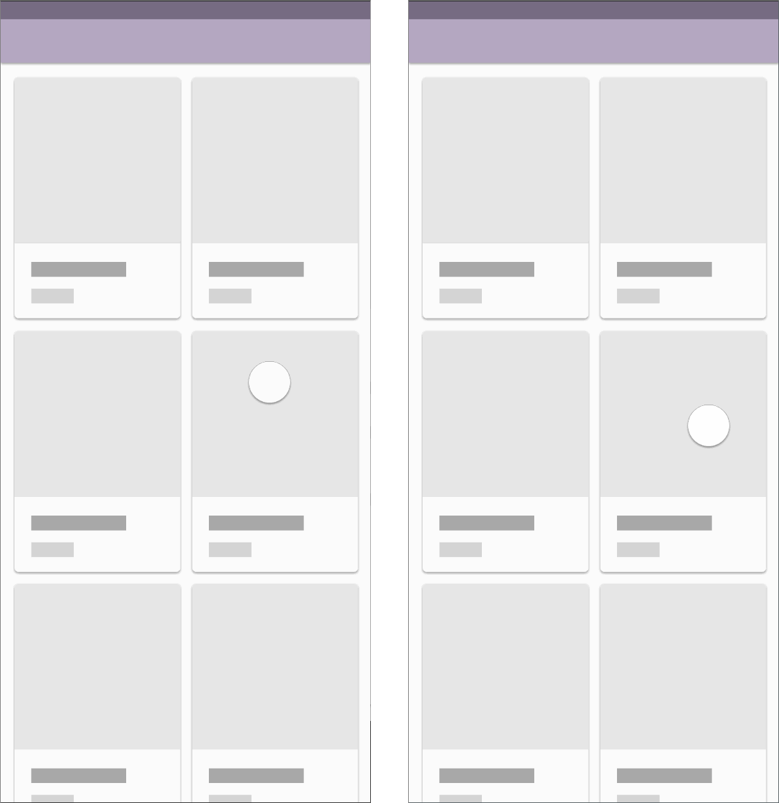 Slow-in and Slow-out Card Expand