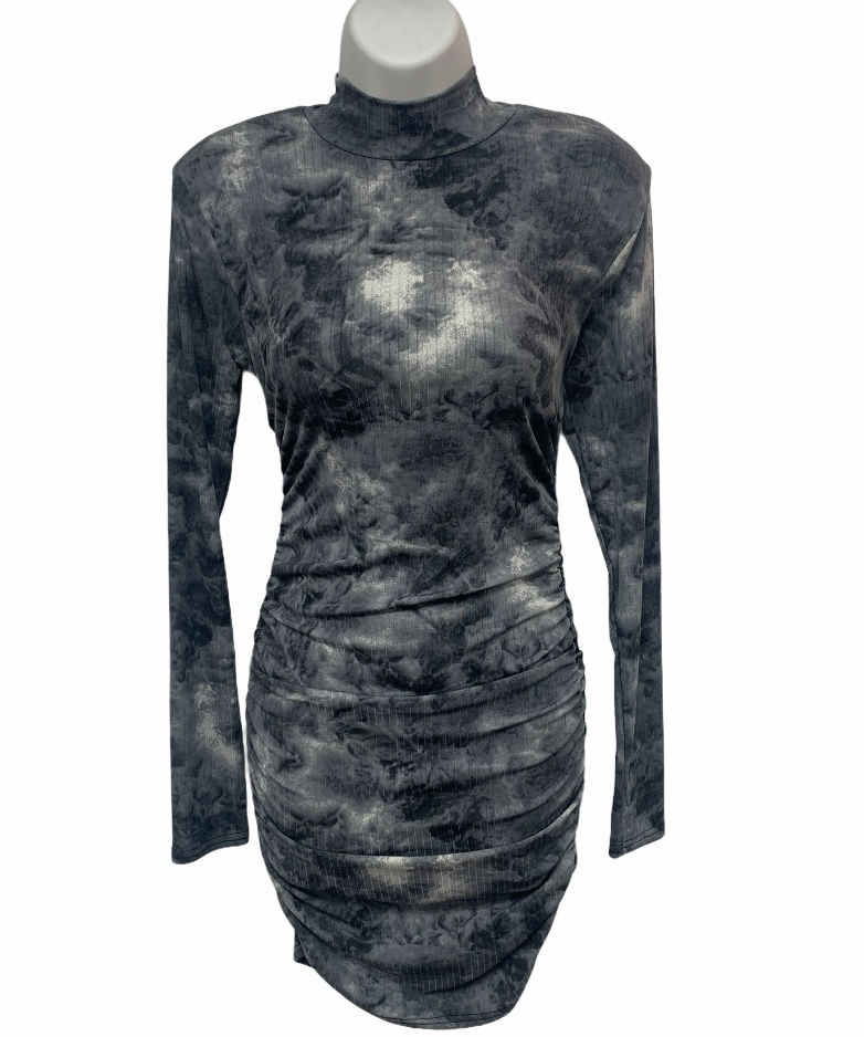 Thumbnail: Grey Tie-Dye Dress