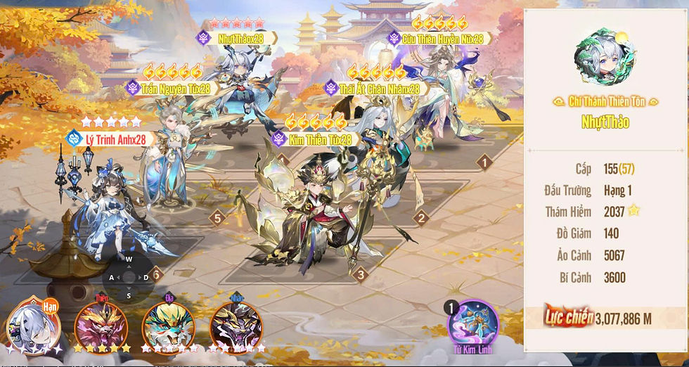 Hơn 700 ngày có mặt tại thị trường, Tây Du VNG vẫn giữ vững phong độ là một trong những sản phẩm có IP Tây Du Ký được yêu thích nhất.
Hơn 700 ngày có mặt tại thị trường, Tây Du VNG vẫn giữ vững phong độ là một trong những sản phẩm có IP Tây Du Ký được yêu thích nhất.