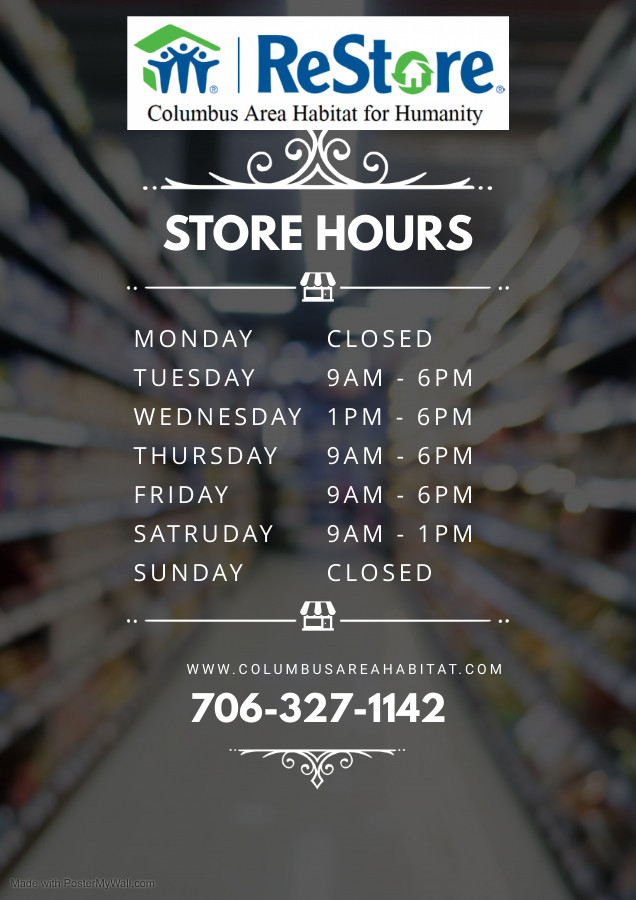 ReStore Business Hours