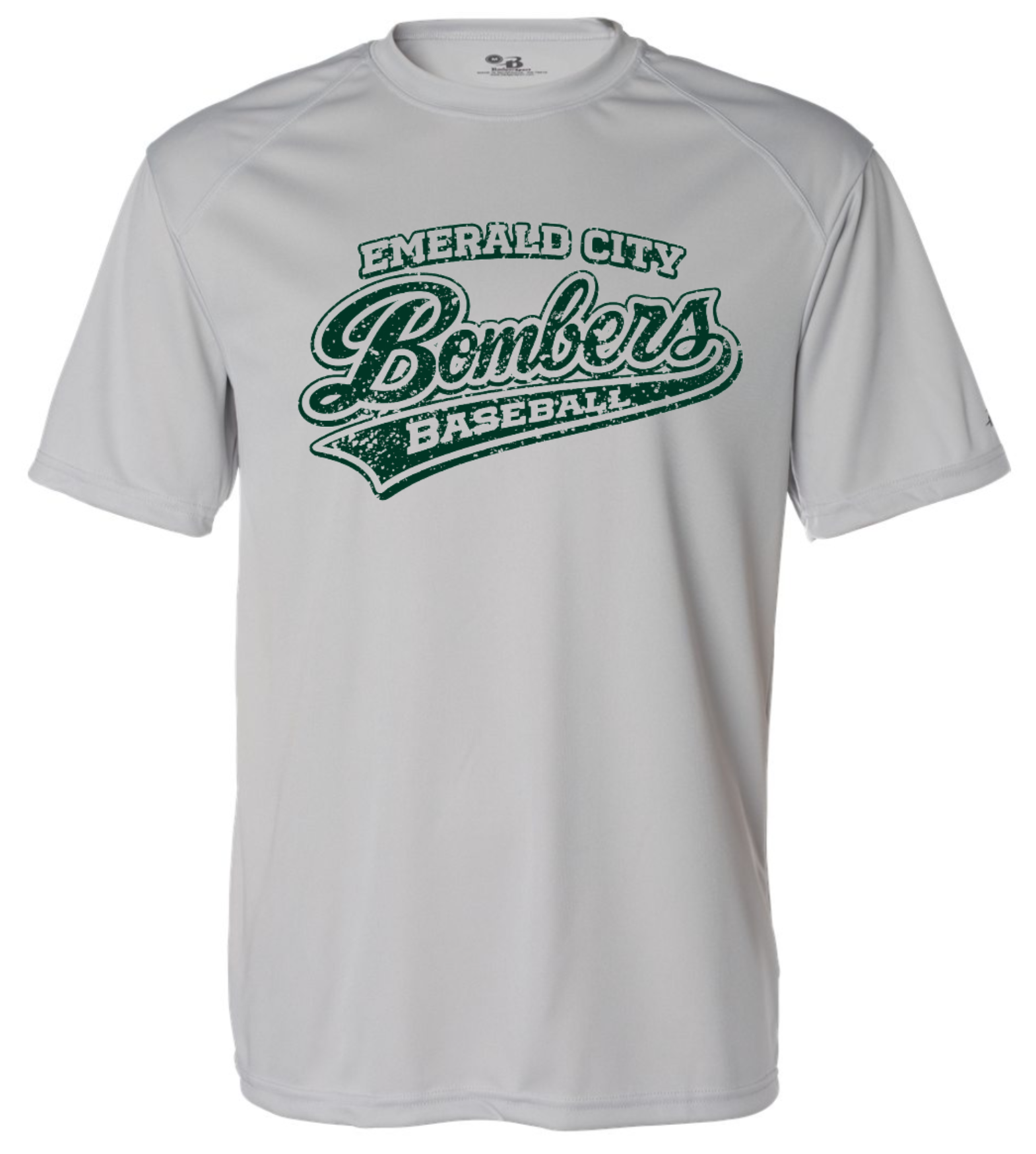 Emerald City Bombers Vintage Script Performance Teeopy of Emerald City Bombers