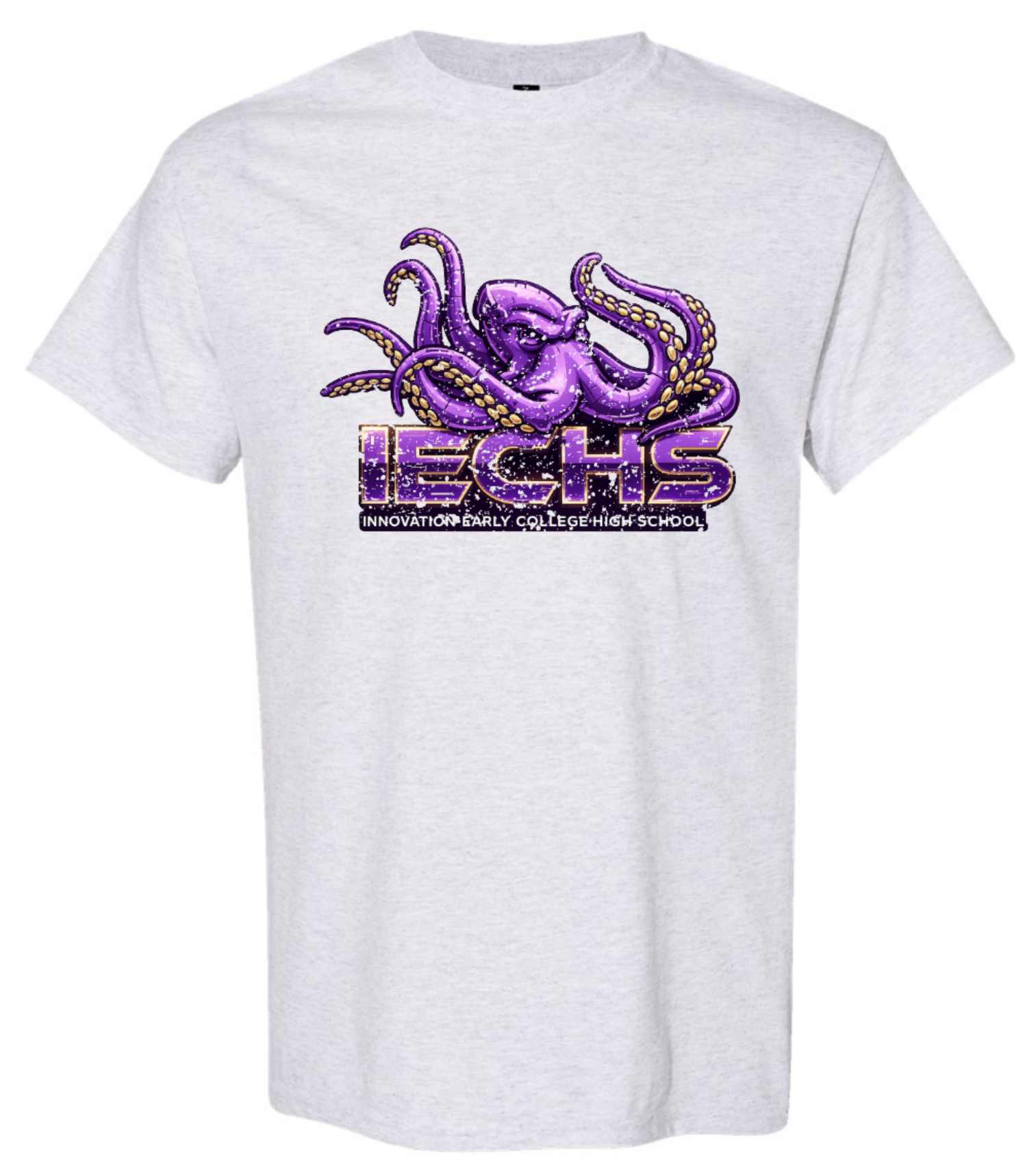 IECHS Kraken Distressed Cotton Tee