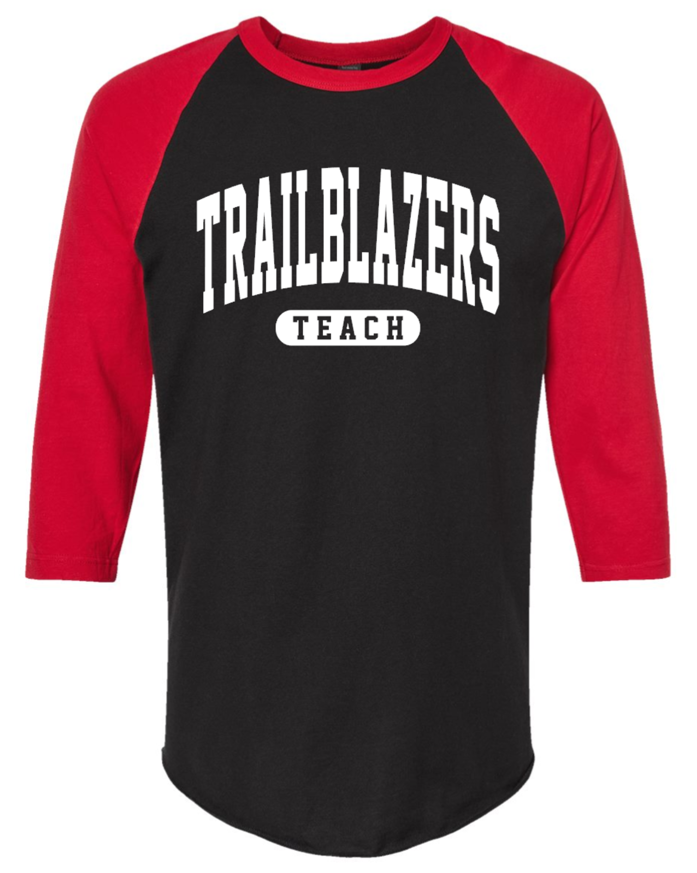 TEACH Trailblazers 3/4 Sleeve Raglan T-Shirt