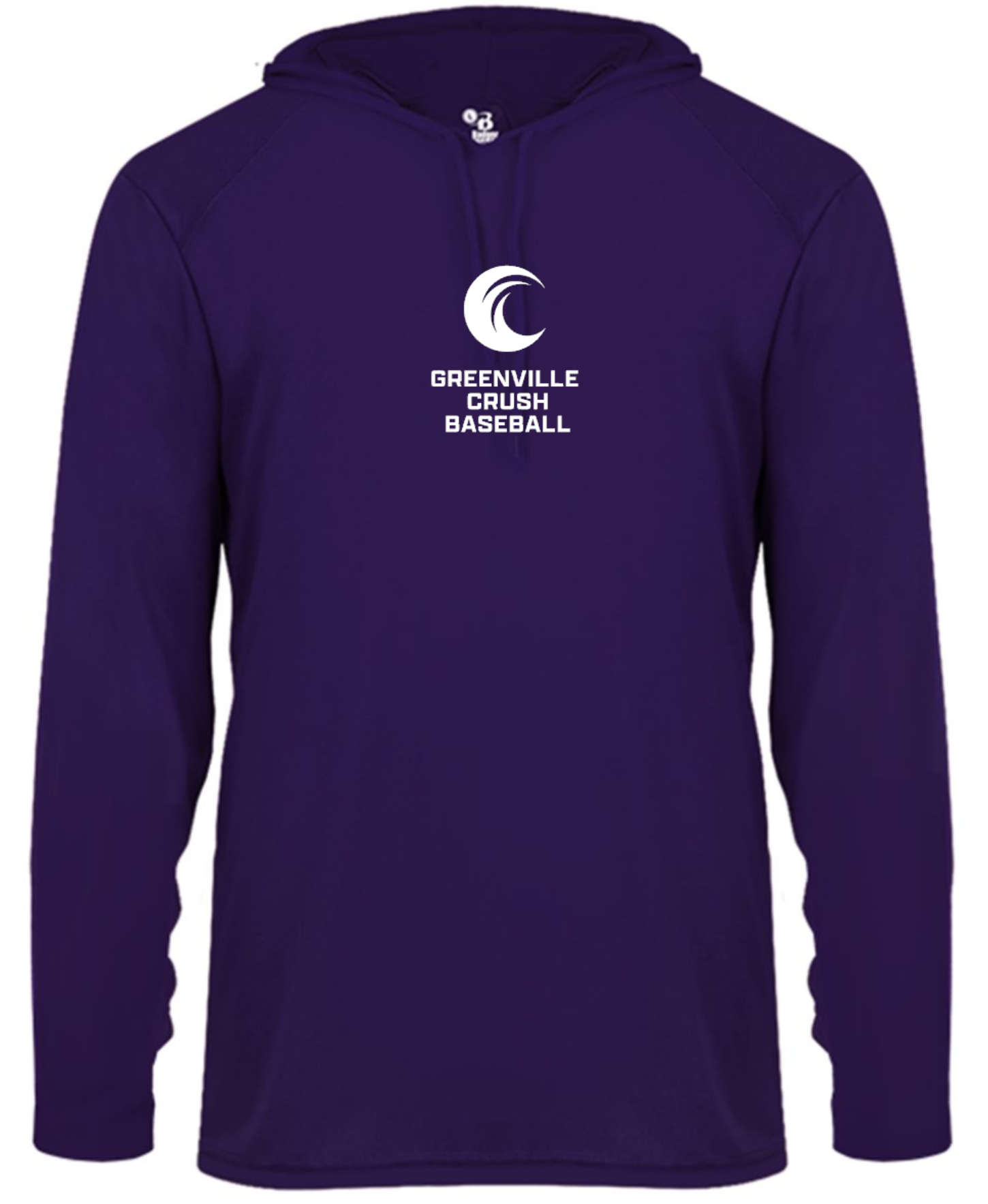 Greenville Crush Performance Hooded Long Sleeve Tee