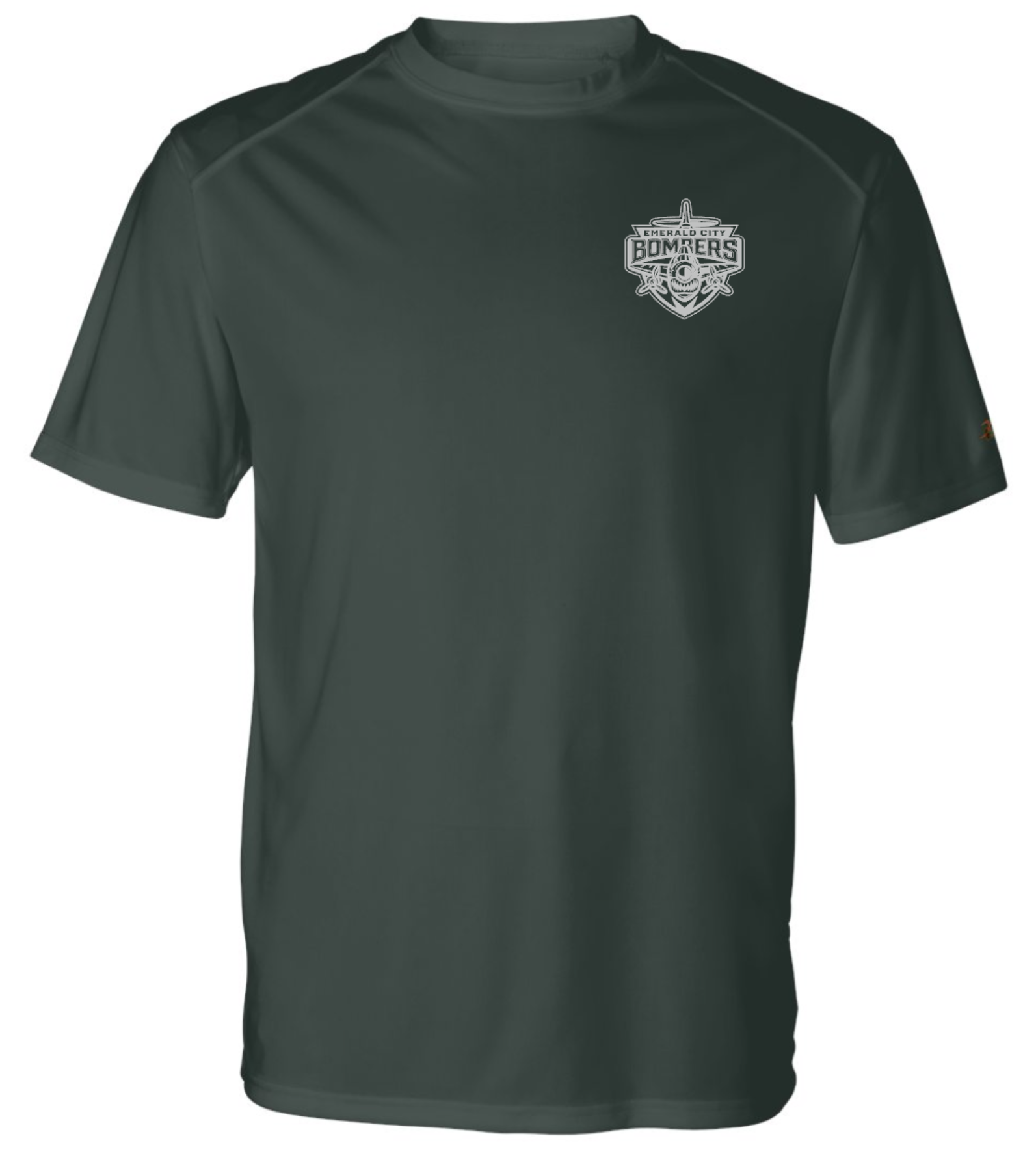 Emerald City Bombers Performance Pocket Logo Tee