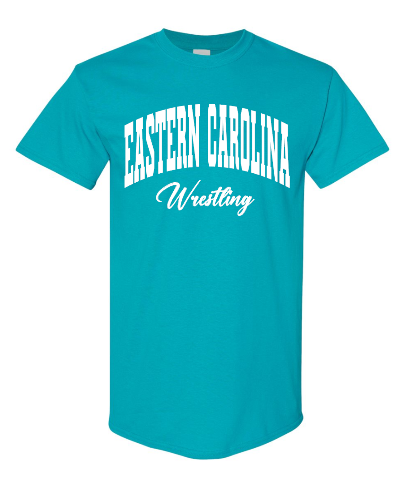 Eastern Carolina Wrestling Ladies Collegiate Cotton T-Shirt