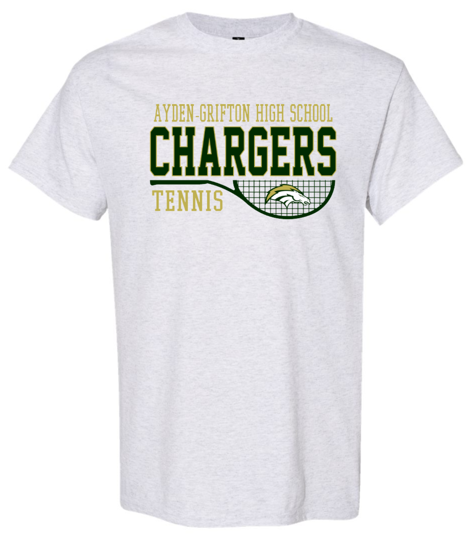 Chargers Tennis Classic Cotton T-Shirt