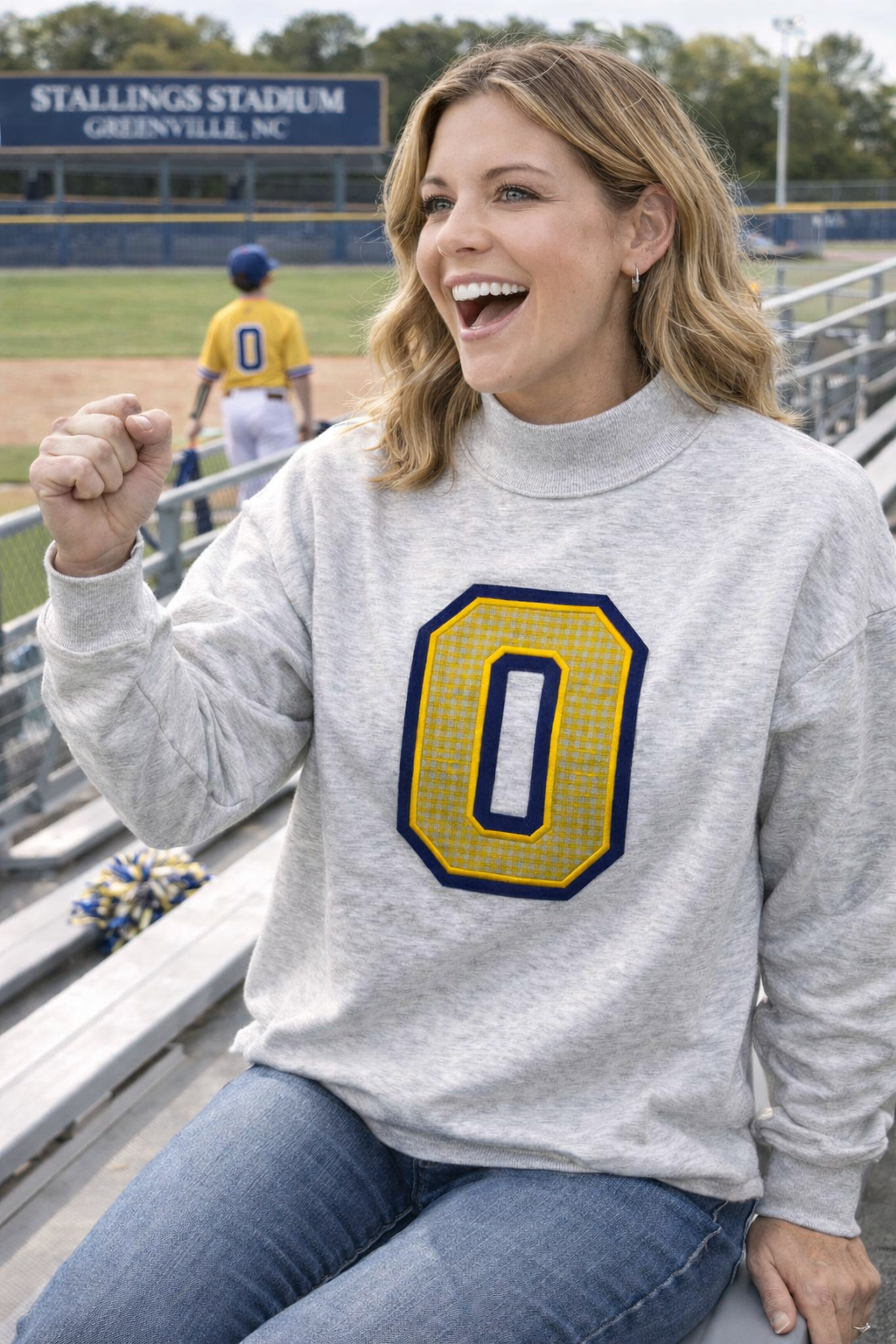 Optimist Mock Sweatshirt