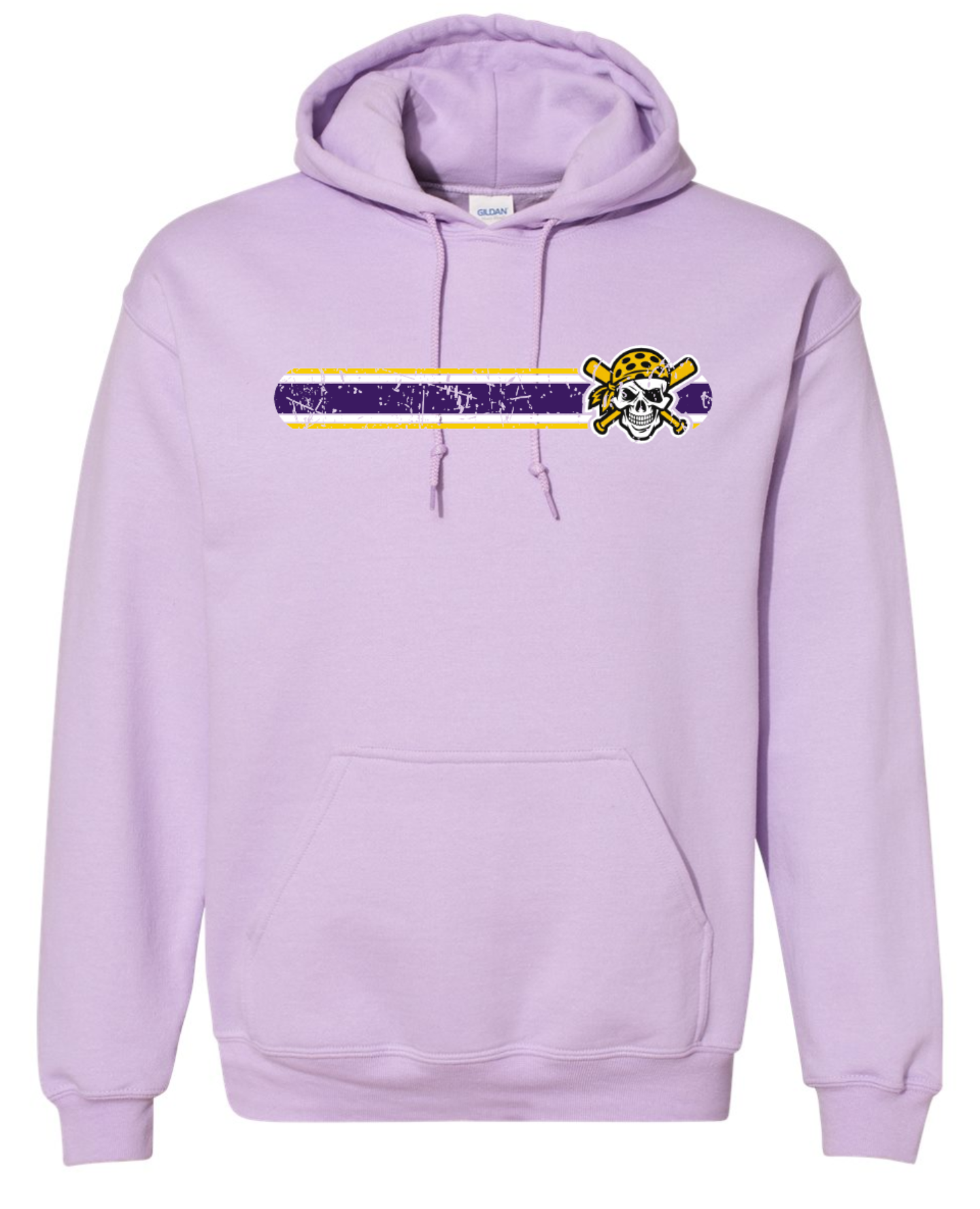 Diamond Bucs Vintage Stripe Fleece Hoodie