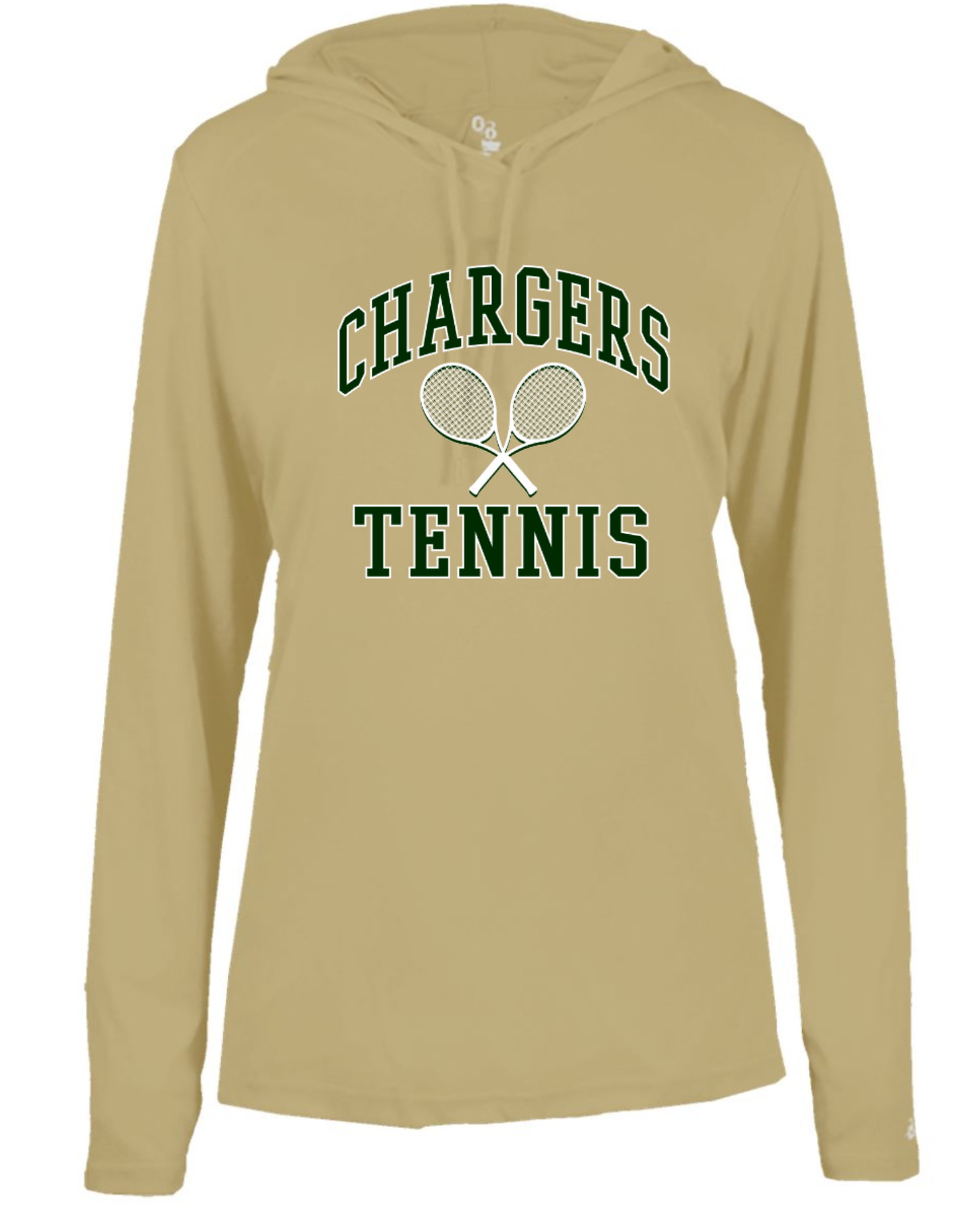 Women’s Chargers Tennis Lightweight Hoodie