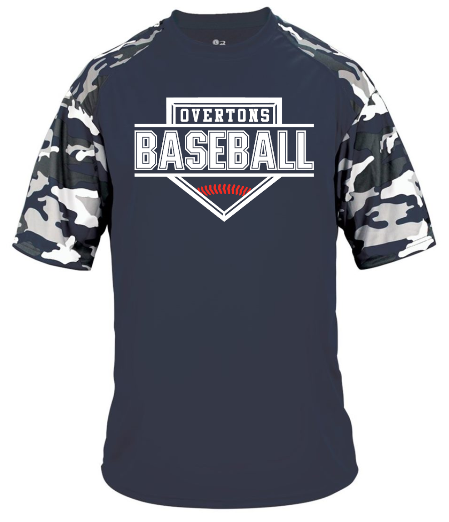 Overtons Badger Camo Sport T-Shirt