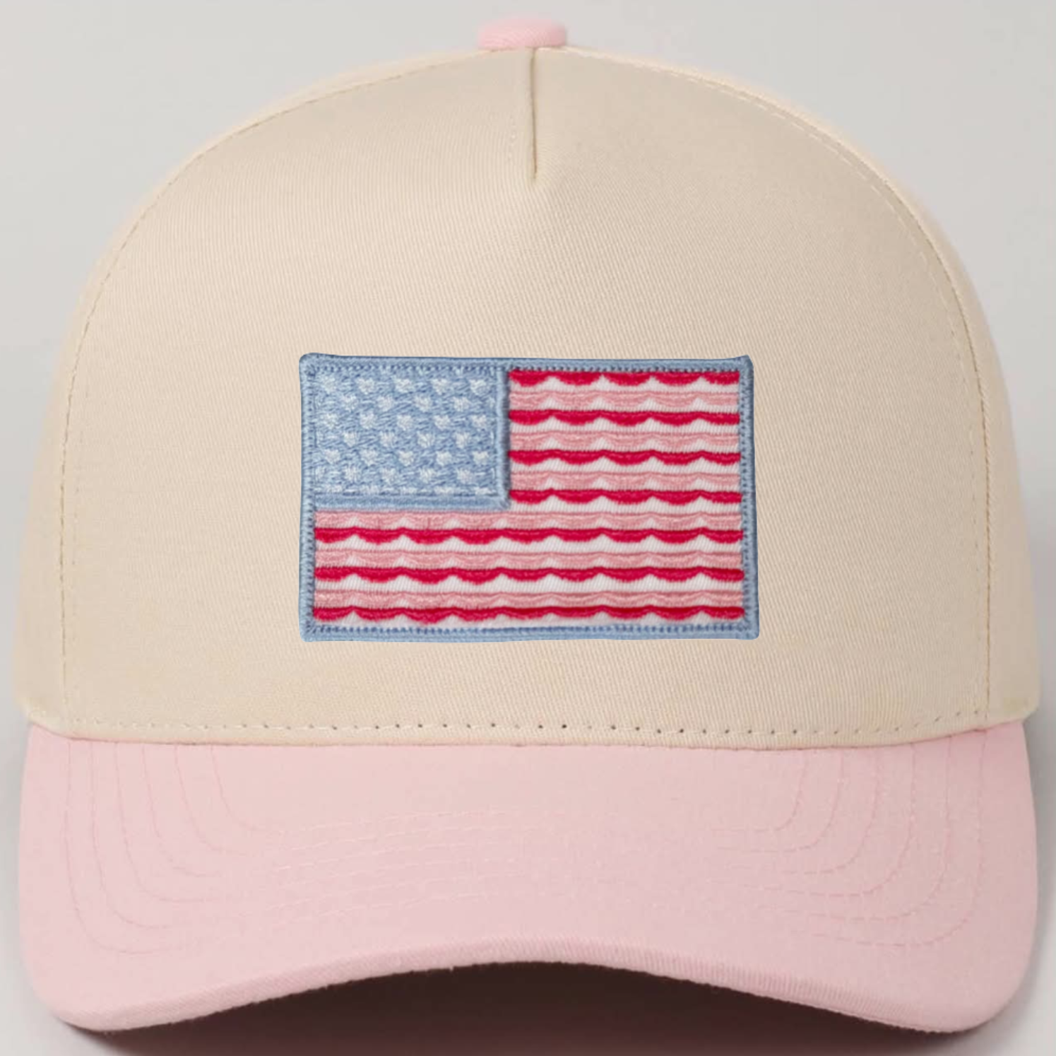All American Pink Flag Cap