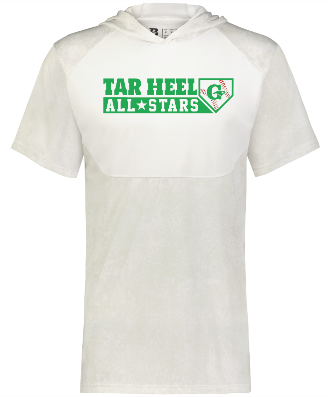 Youth Tar Heel All-Stars Short Sleeve Hooded Performance Tee
