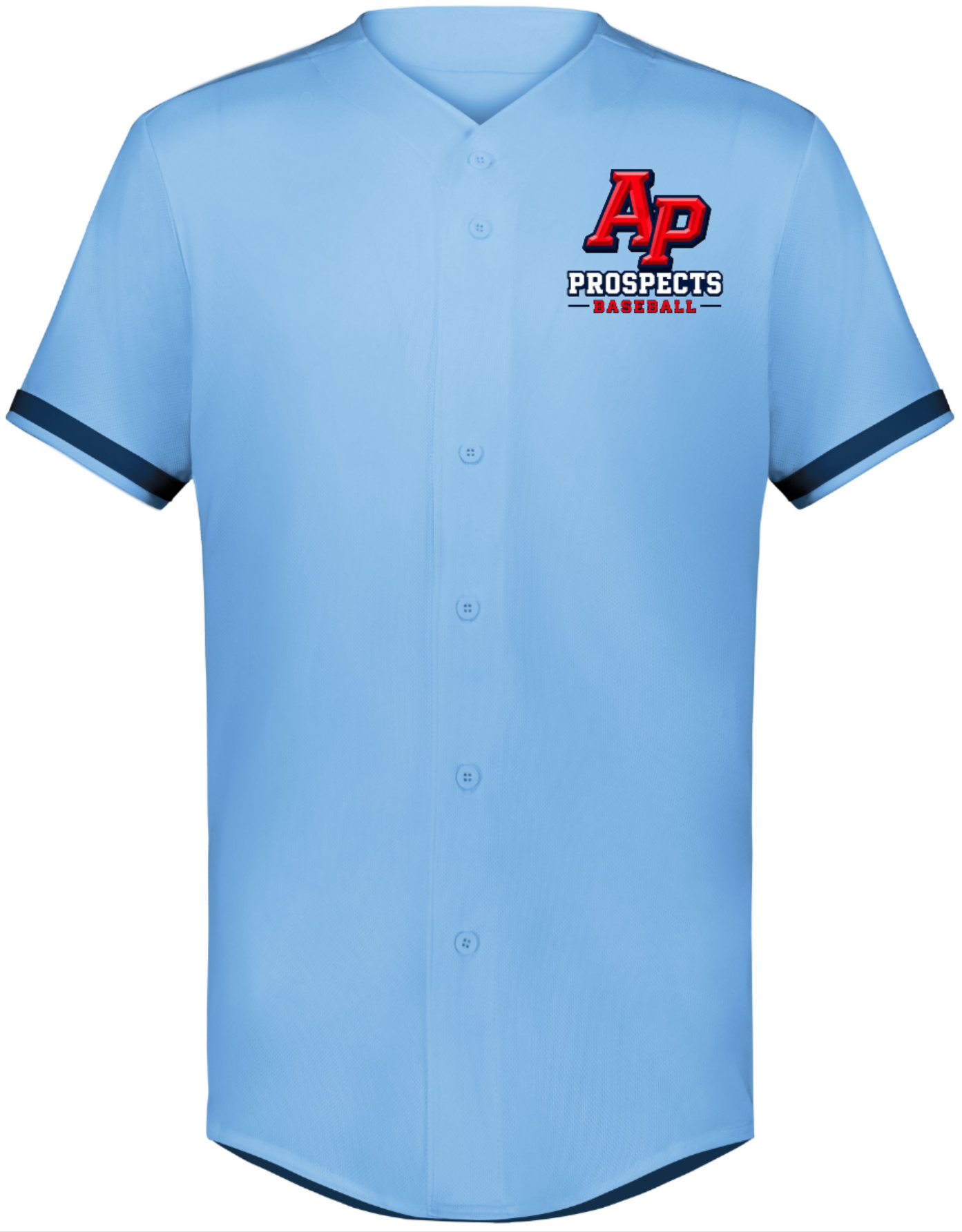AP Prospects Full Button Baseball Jersey