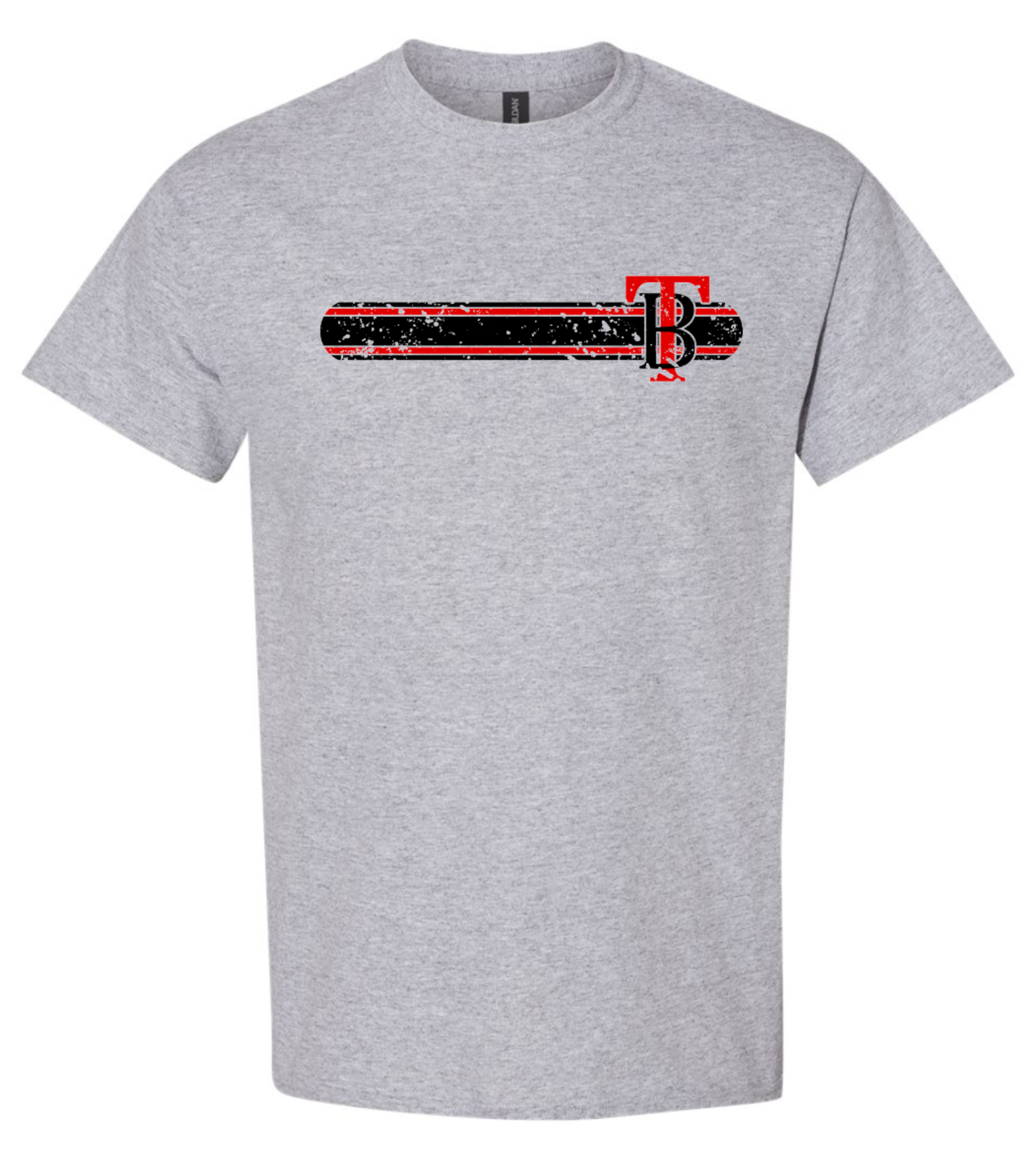 TEACH Trailblazers Vintage Stripe Cotton Tee
