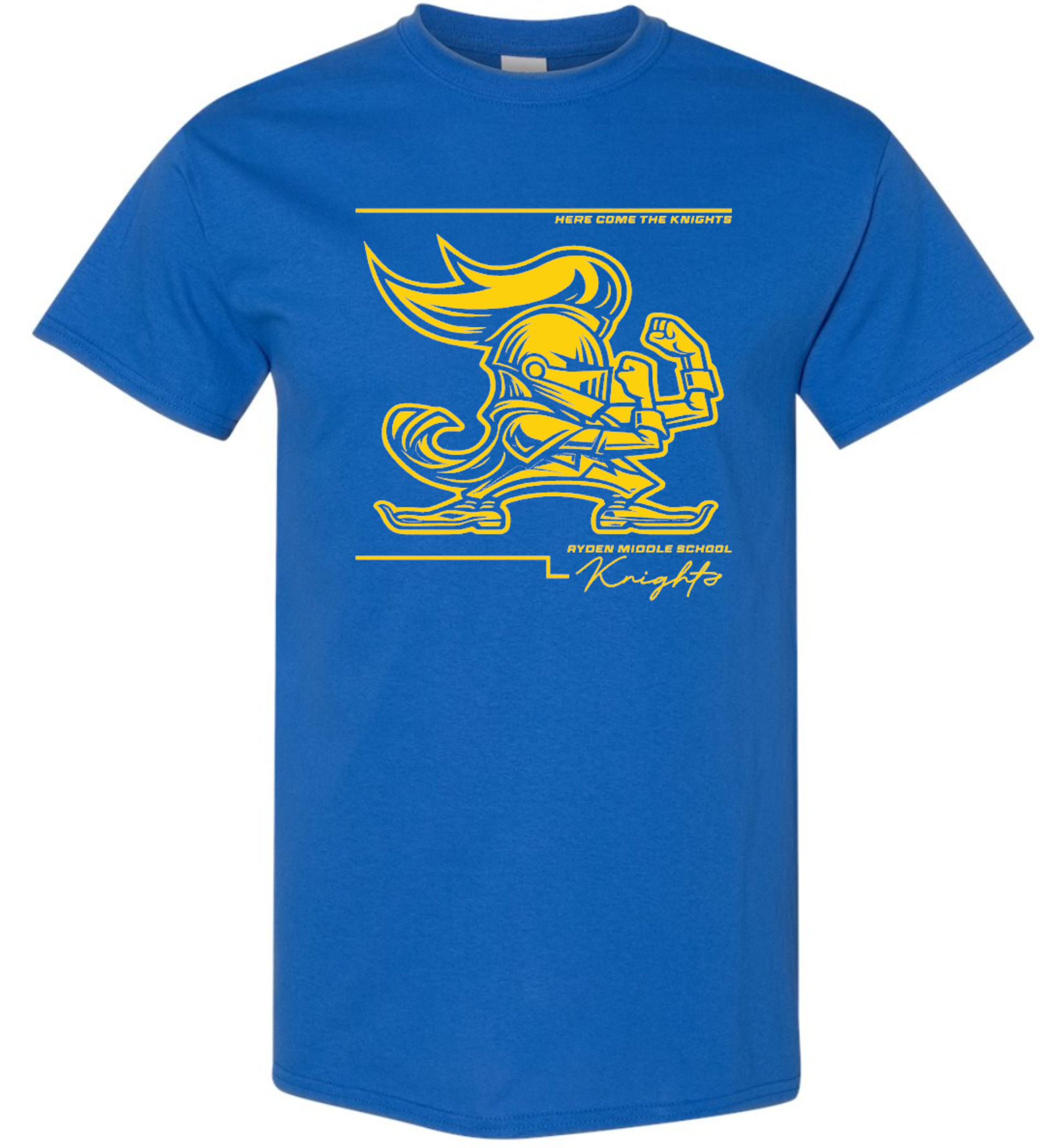 Here Come the Knights Cotton Tee