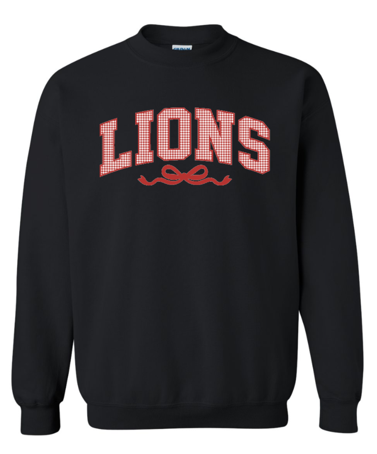 Lions Vintage Gingham Sweatshirt