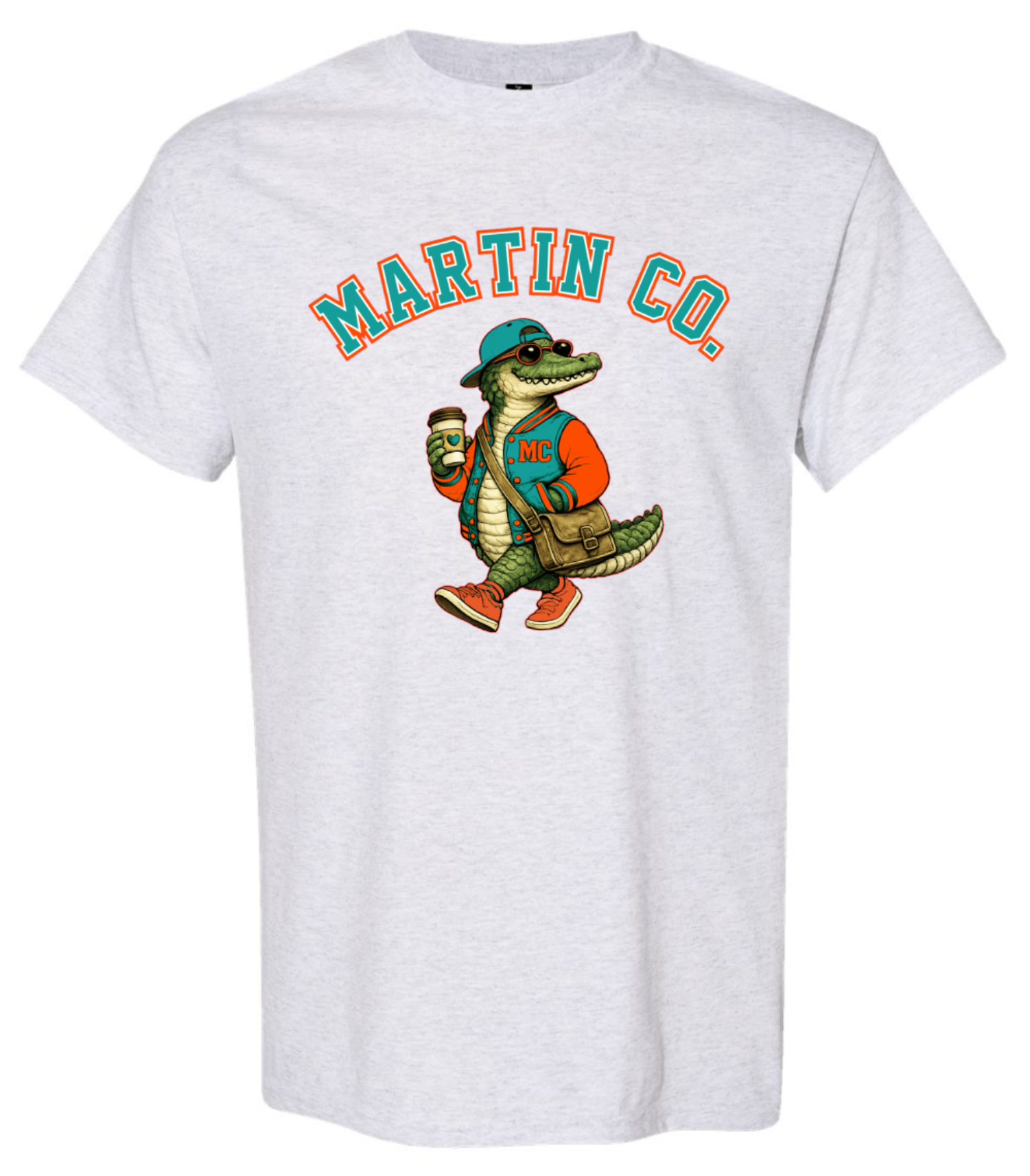 Martin County Gators Campus Gator Cotton Tee
