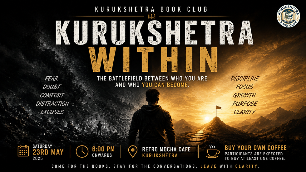 Kurukshetra Within- Kurukshetra Book Club