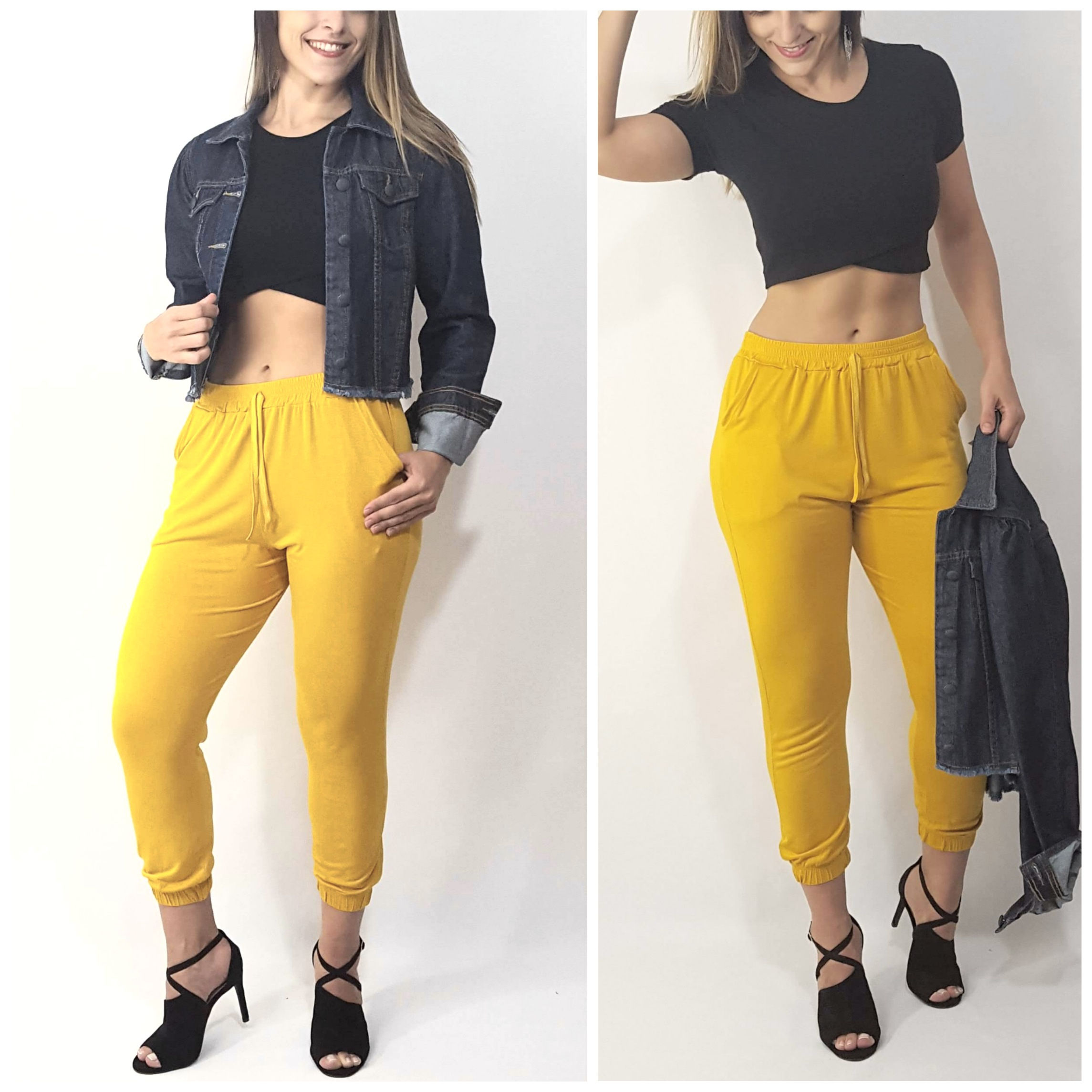 Calça Jogger Capri