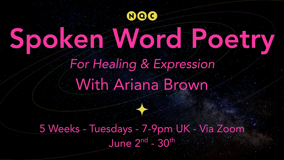 Spoken Word Poetry for Healing & Expression