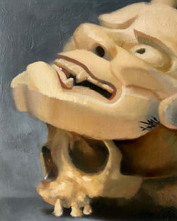 oil on panel 25x20 cm