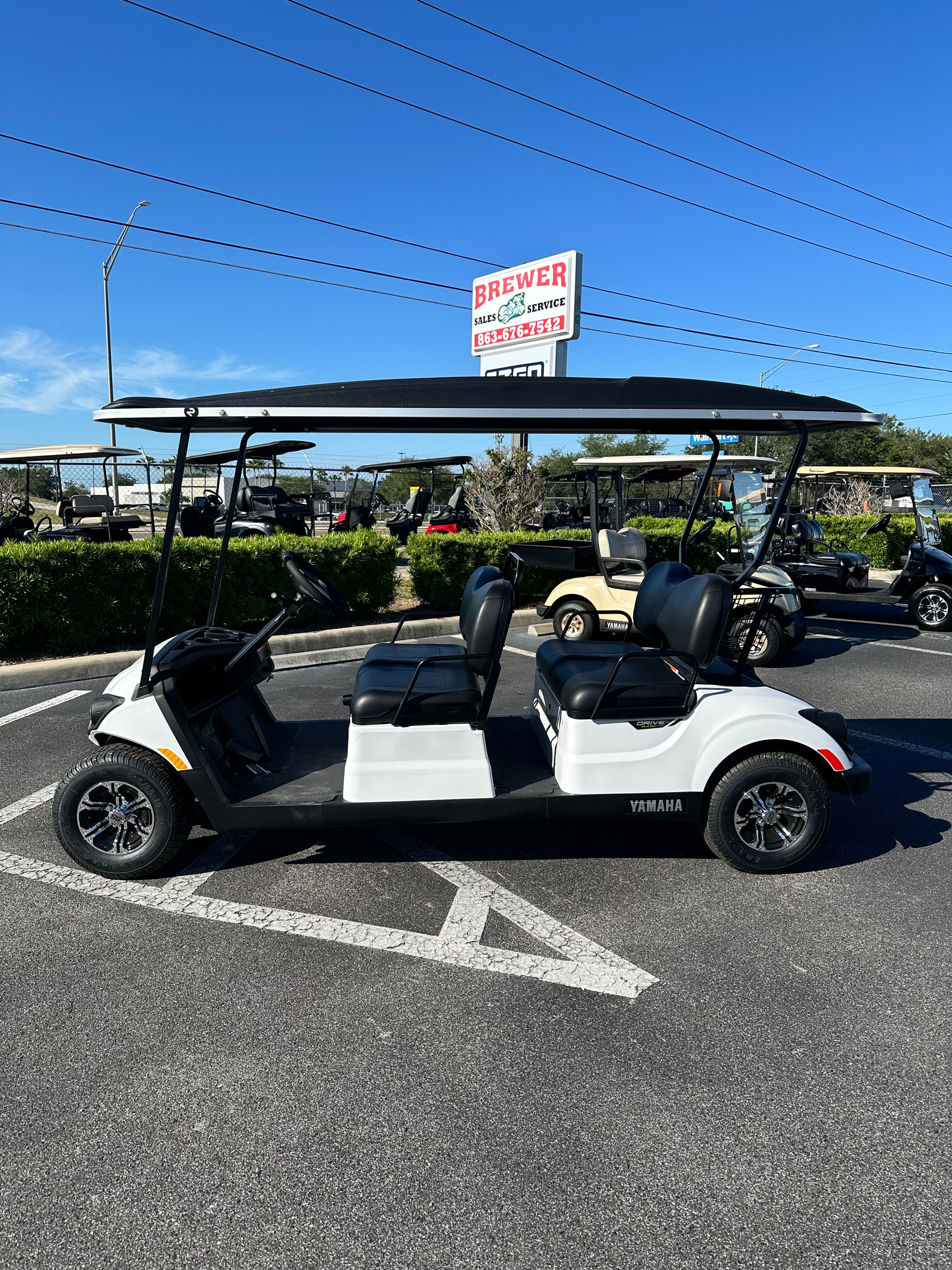 2026 Yamaha Gas Concierge Pearl White