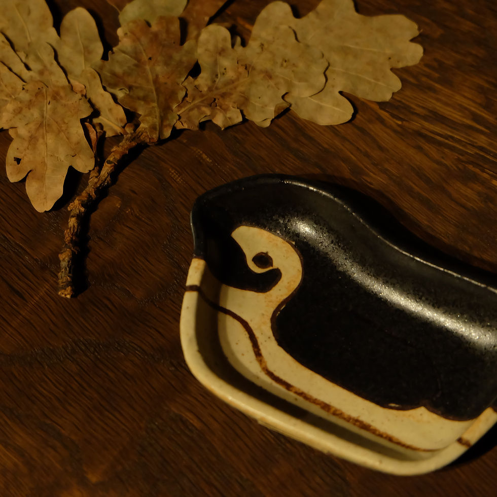 サムネイル： Small plate magellanic penguin マゼランペンギン豆皿