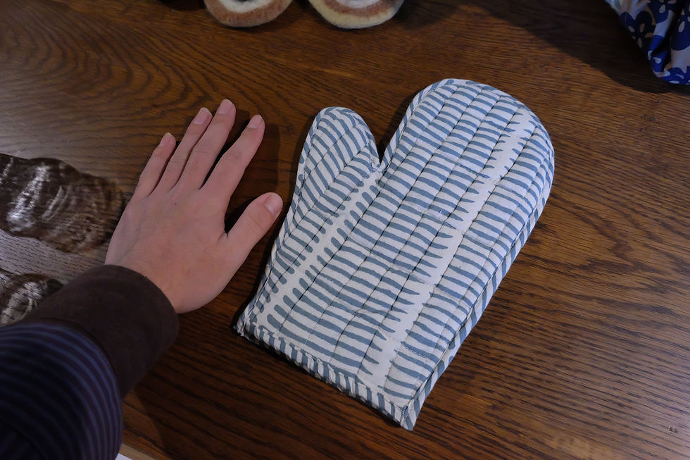 サムネイル： Green Oven Glove