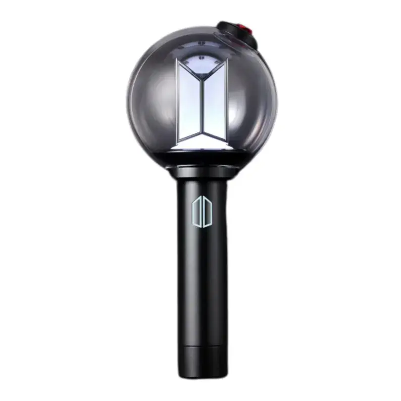 The holy grail of BTS swag is the Version 4 Lightstick.  Admire it, you probably won't be able to find one!