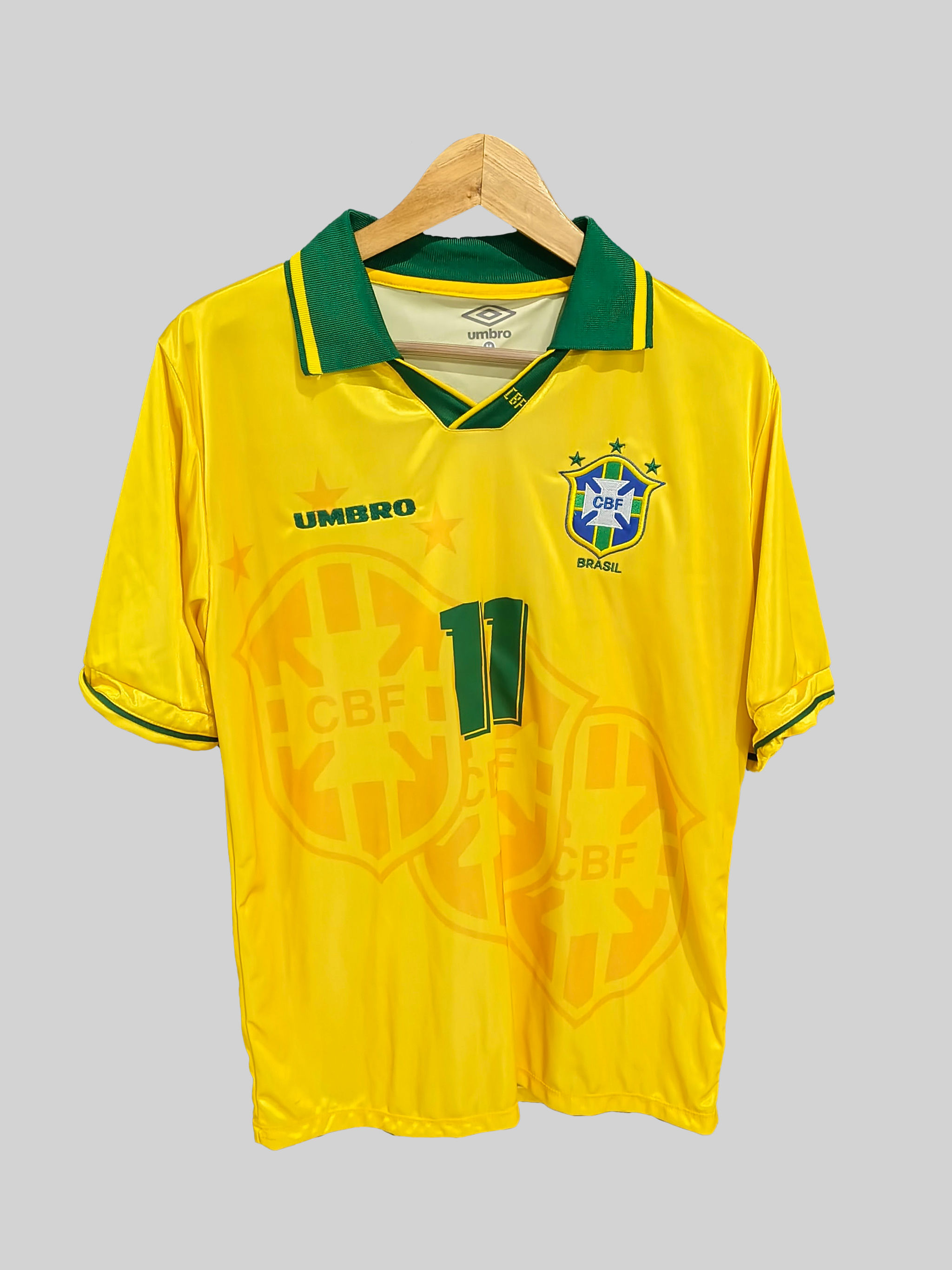 Camisa Brasil 1994 Home MC Romario  
