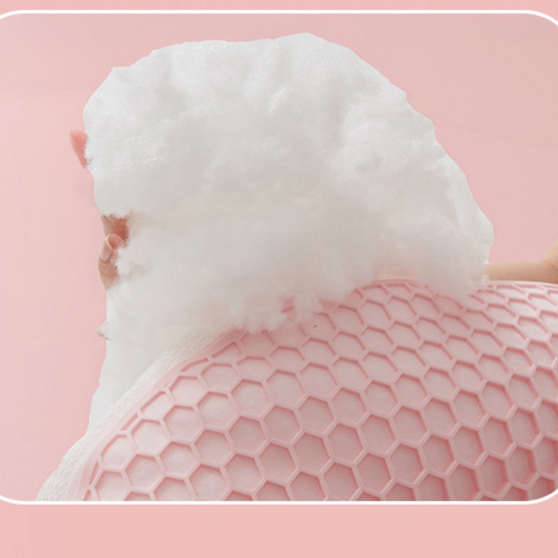 Thumbnail: Summer Cooling Pectin Pillow TPE Honeycomb Grid&Polyester Breathable AB Side Sof